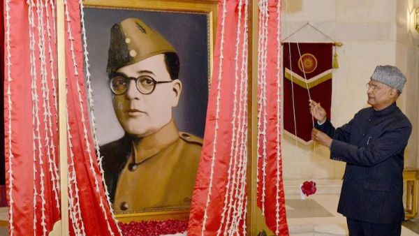 Fact check: Did President of India unveil a portrait of Netaji Bose or actor Prasenjit Fact check: Did President of India unveil a portrait of Netaji Bose or actor Prasenjit