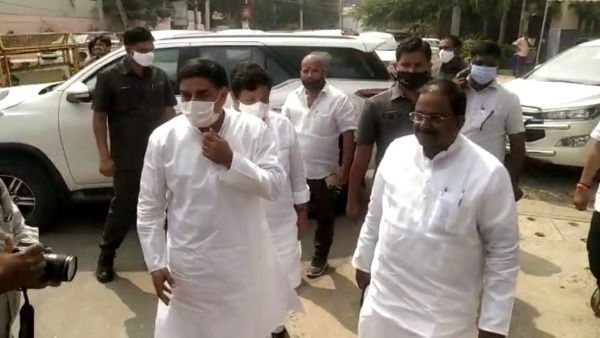 bjp, janasena leaders meet governor, seek for free and fair panchayat elections bjp, janasena leaders meet governor, seek for free and fair panchayat elections
