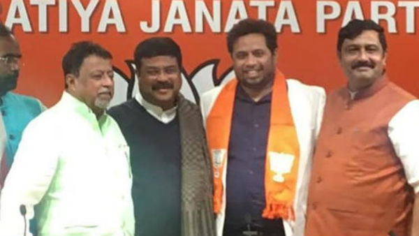 TMC MP joins BJP: party writes to Lok Sabha Speaker seeking his dismissal TMC MP joins BJP: party writes to Lok Sabha Speaker seeking his dismissal