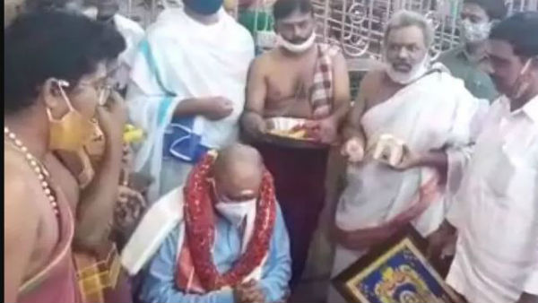 ఆలయాల బాటపట్టిన ఎస్ఈసీ