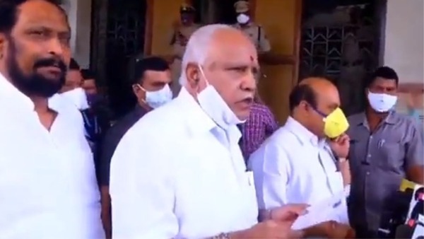 Karnataka CM BS Yediyurappa announces list of new minister who will take oath today Karnataka CM BS Yediyurappa announces list of new minister who will take oath today