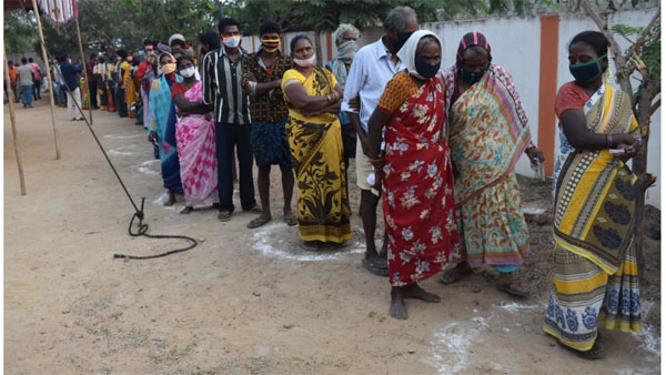 Andhra Pradesh Panchayat Election 2021 second phase of polling ended peacefully Andhra Pradesh Panchayat Election 2021 second phase of polling ended peacefully