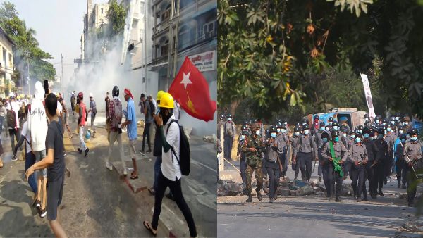 18 Killed In Myanmar On Bloodiest Day Of Protests Against Coup 18 Killed In Myanmar On Bloodiest Day Of Protests Against Coup
