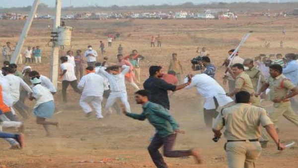భారీగా మోహరించిన పోలీసులు