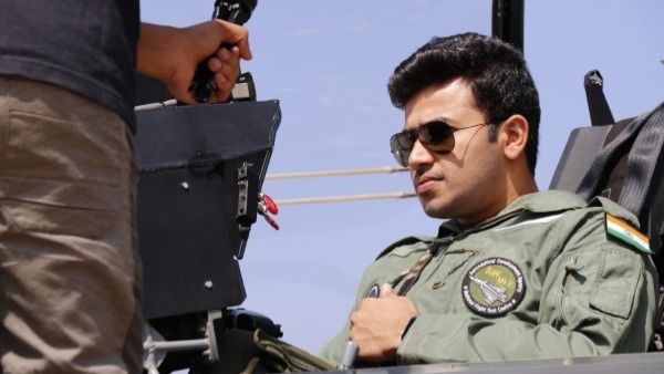BJP MP Tejasvi Surya takes a sortie on LCA Tejas aircraft at Aero India show in Bengaluru BJP MP Tejasvi Surya takes a sortie on LCA Tejas aircraft at Aero India show in Bengaluru