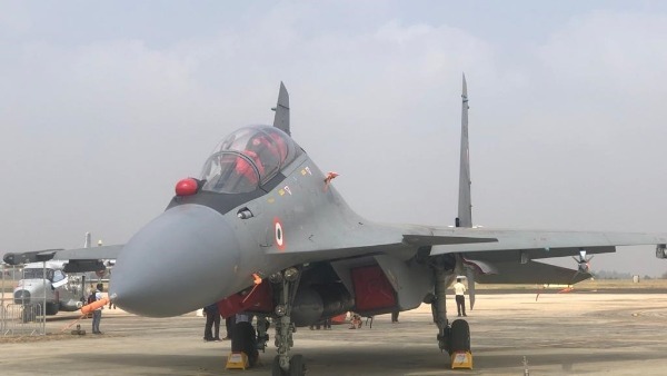 BrahMos supersonic cruise missile displayed at Aero India show in Bengaluru in coastal defence role BrahMos supersonic cruise missile displayed at Aero India show in Bengaluru in coastal defence role