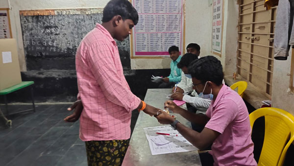 4th phase AP Panchayats elections Voting underway across the State 4th phase AP Panchayats elections Voting underway across the State