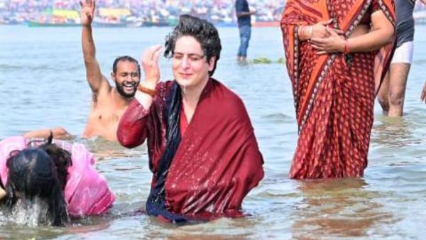 Priyanka Gandhi to visits Prayagraj and takes a holy dip in Sangam during the Mauni Amavasya Priyanka Gandhi to visits Prayagraj and takes a holy dip in Sangam during the Mauni Amavasya