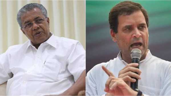 Rahul gandhi ignored farmers protest: vijayan Rahul gandhi ignored farmers protest: vijayan