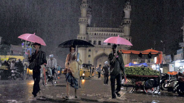 heavy rain in hyderabad on wednesday midnight heavy rain in hyderabad on wednesday midnight