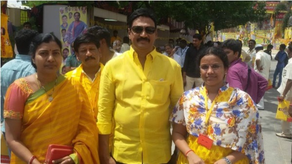 tdp mla gadde rammohan assure volunteers to increase salry to 18k if comes into power tdp mla gadde rammohan assure volunteers to increase salry to 18k if comes into power