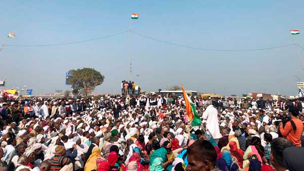 Nearly 40,000 women heading for Delhi protest on Womens day: farmer unions Nearly 40,000 women heading for Delhi protest on Womens day: farmer unions