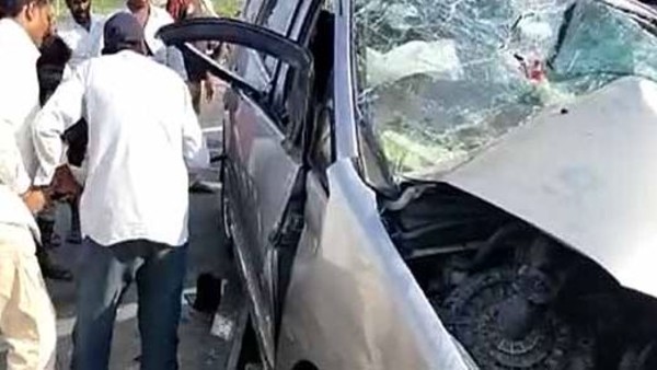 road accident in prakasam district: four killed road accident in prakasam district: four killed