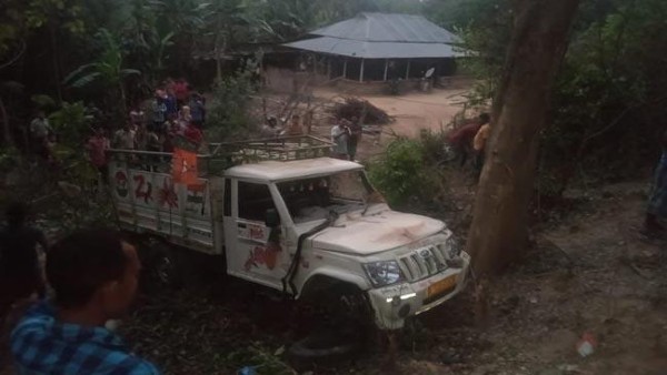 Tripura: 5 BJP Workers Died, 6 Others Injured After Mini-Truck accident Tripura: 5 BJP Workers Died, 6 Others Injured After Mini-Truck accident