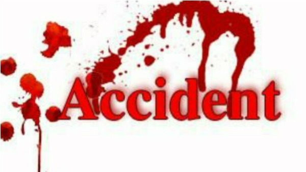 two youth riding a bike die due to a bus collission in hyderabd two youth riding a bike die due to a bus collission in hyderabd