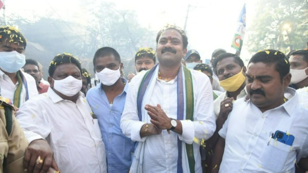 ap deputy cm alla nani returned back after missing vote in eluru corporation polls ap deputy cm alla nani returned back after missing vote in eluru corporation polls