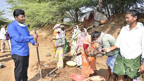 Anantapur: Nobody shall be denied from work under NREGA: Gandham Chandrudu Anantapur: Nobody shall be denied from work under NREGA: Gandham Chandrudu