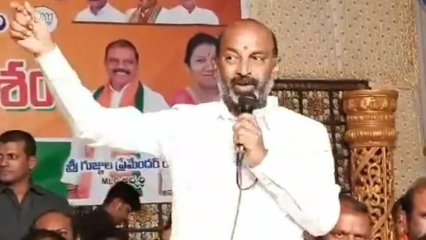 బండి సంజయ్ విస్తృత పర్యటన..