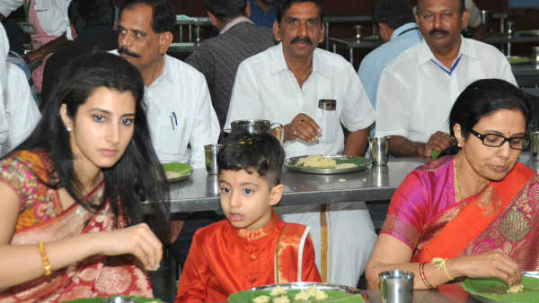శ్రీవారి సేవలో నారా, నందమూరి కుటుంబం..