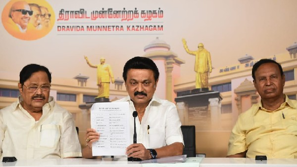 DMK Releases List; MK Stalin to Contest from Kolathur, Udayanidhi from Chepauk DMK Releases List; MK Stalin to Contest from Kolathur, Udayanidhi from Chepauk