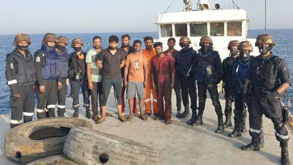 INS Talwar Comes to Aid of Seasick Indian Cargo Ship near Gulf of Oman INS Talwar Comes to Aid of Seasick Indian Cargo Ship near Gulf of Oman