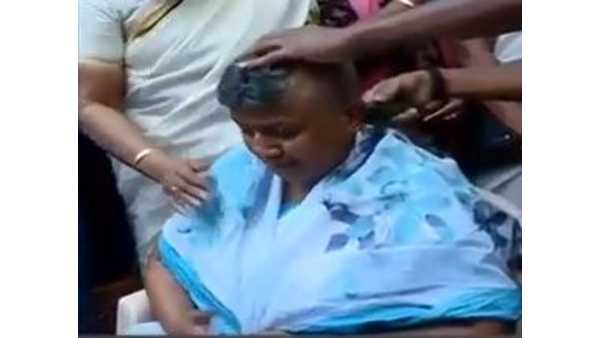 మీరు కాదు నేను గుండు కొట్టుకుంటా