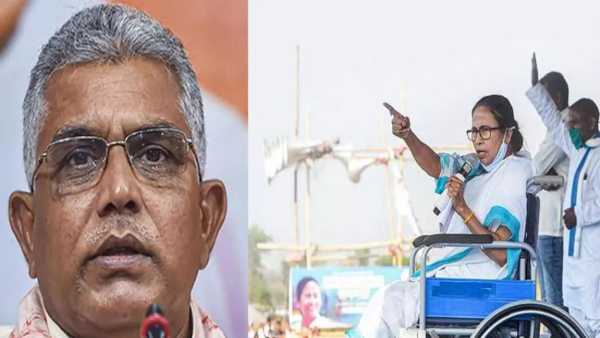 వీల్ఛైర్లోనే మమత ప్రచారం...