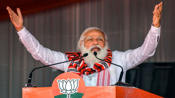 Congress giving false guarantees, only chaiwala can understand:PM Modi at Assam rally Congress giving false guarantees, only chaiwala can understand:PM Modi at Assam rally