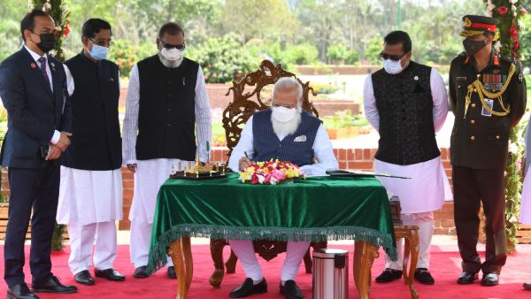One Of My First Protests Was For Bangladeshs Liberation: PM In Dhaka One Of My First Protests Was For Bangladeshs Liberation: PM In Dhaka