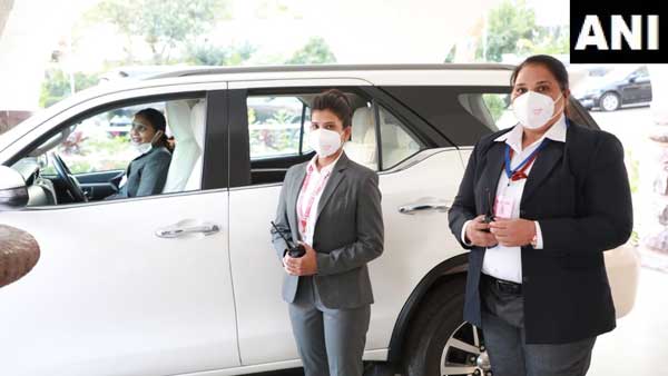 International Womens Day: Women security personnel and driver for Madhya Pradesh CM International Womens Day: Women security personnel and driver for Madhya Pradesh CM