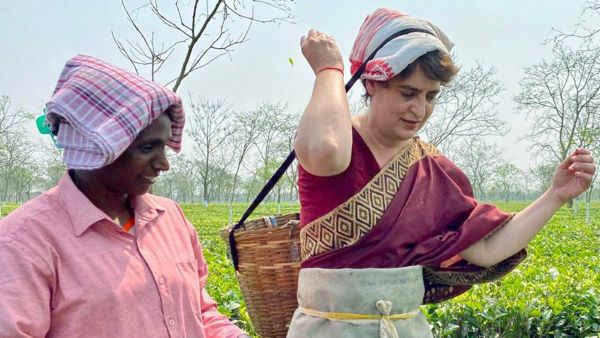 రెండు రోజుల ఎన్నికల ప్రచారంలో ప్రజలతో మమేకమవుతున్న ప్రియాంకా గాంధీ