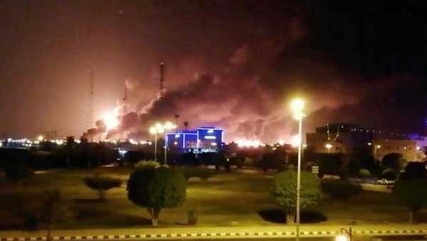 Saudi Arabia confirms the attacks by Drones and missles at Aramco oil ports by Hauthis Saudi Arabia confirms the attacks by Drones and missles at Aramco oil ports by Hauthis