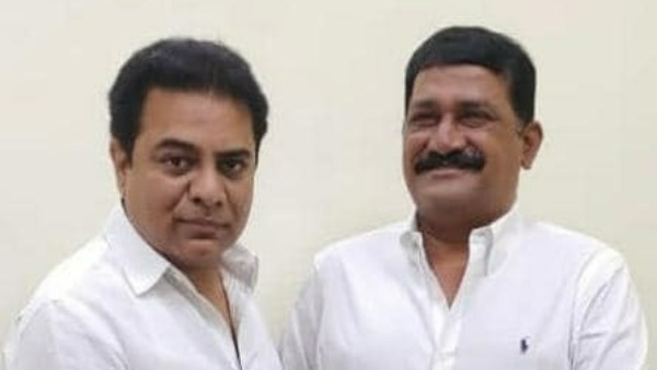ganta srinivasa rao meets ktr and invited him to vizag to support agitation against privatisation of steel plant ganta srinivasa rao meets ktr and invited him to vizag to support agitation against privatisation of steel plant