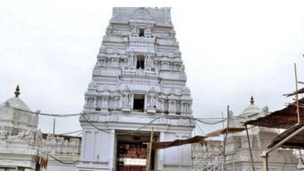 silver kailasagiri photo at vemulawada temple.. silver kailasagiri photo at vemulawada temple..