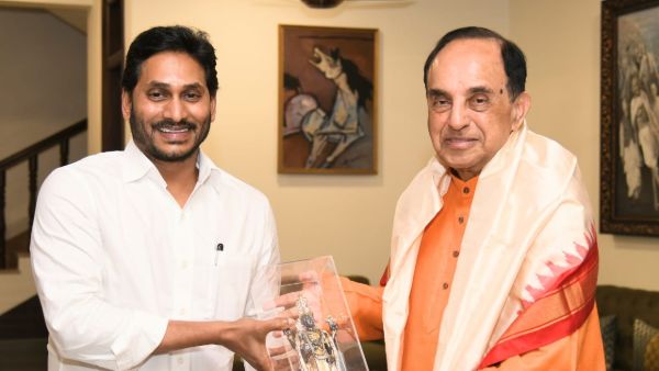 జగన్తో సుబ్రహ్మణ్యస్వామి భేటీ
