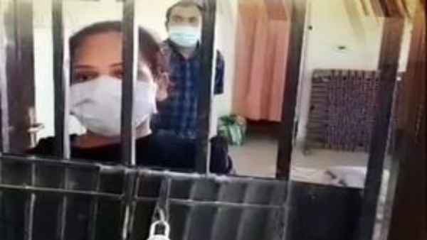 Nellore: Neighbors Locked Corona Patients in Apartment Nellore: Neighbors Locked Corona Patients in Apartment