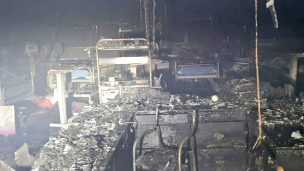 13 COVID-19 patients die in Maharashtra hospital fire 13 COVID-19 patients die in Maharashtra hospital fire