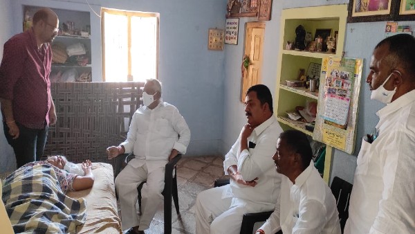 mlc jeevan reddy asked to ex sarpanch health mlc jeevan reddy asked to ex sarpanch health