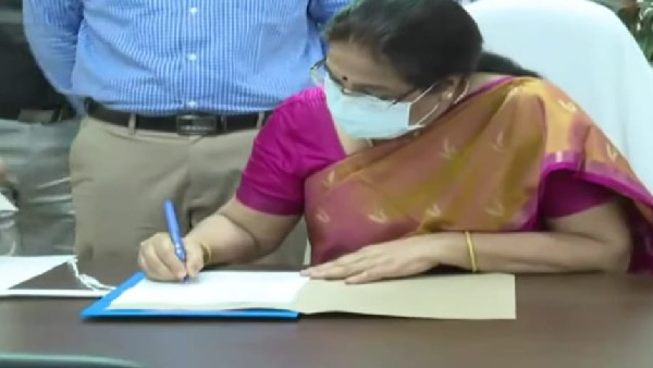 neelam sawhney took charge as new sec of ap, plans mptc, zptc polls in this month neelam sawhney took charge as new sec of ap, plans mptc, zptc polls in this month