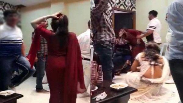 అమ్మాయిలను తీసుకొచ్చి ఫుల్లుగా మందేసి మజ్లిస్ నేతల అశ్లీల నృత్యాలు