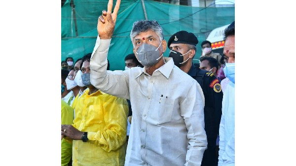 చంద్రబాబుపై రాళ్ల దాడి వివాదం