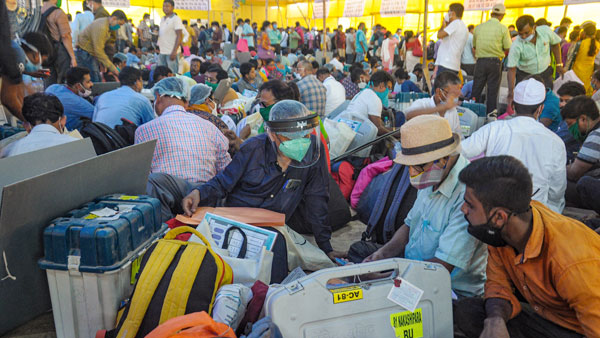 EC rejects TMC sug, rules out clubbing last 3 phases of Bengal polls, sixth phase on thursday EC rejects TMC sug, rules out clubbing last 3 phases of Bengal polls, sixth phase on thursday