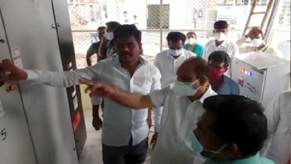 first oxygen production center launched in andhra pradesh first oxygen production center launched in andhra pradesh