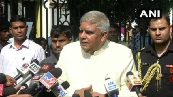 West Bengal Governor Jagdeep Dhankhar ignores Mamata view, visits riot-hit areas West Bengal Governor Jagdeep Dhankhar ignores Mamata view, visits riot-hit areas