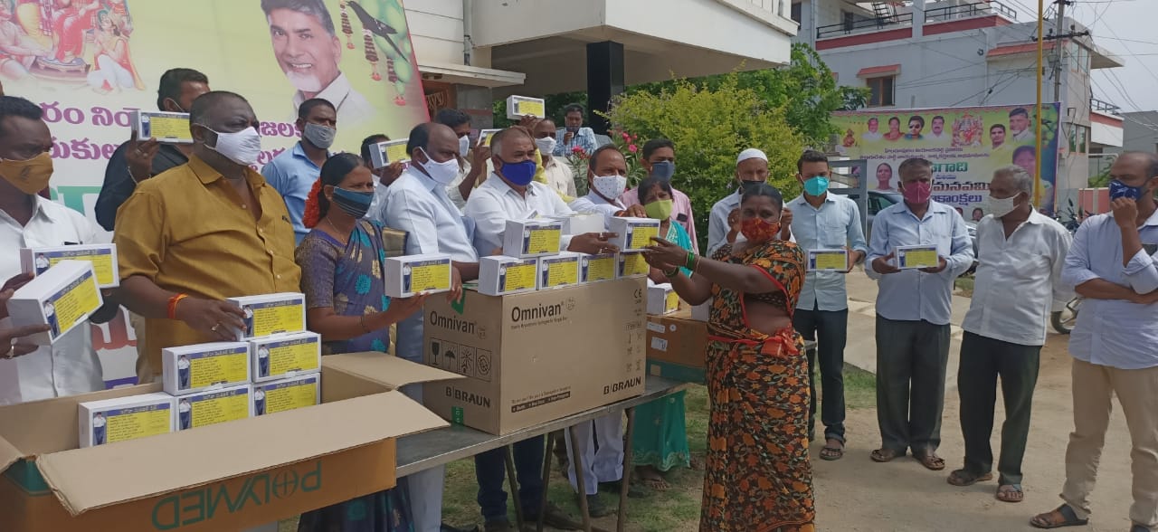 hindupur mla balakrishna sent 2000 covid kits to victims in own constituency hindupur mla balakrishna sent 2000 covid kits to victims in own constituency