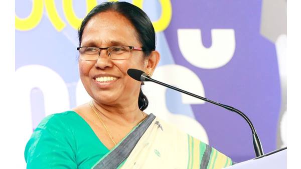 Kerala Health Minister KK Shailaja wins with all time record majority Kerala Health Minister KK Shailaja wins with all time record majority