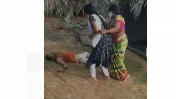 కళ్ళ ముందే కన్నతండ్రి కడతేరిపోతుంటే నిస్సహాయంగా రోదన