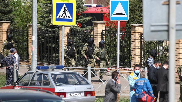 Russia school shooting atleast 11 dead and 20 injured Russia school shooting atleast 11 dead and 20 injured