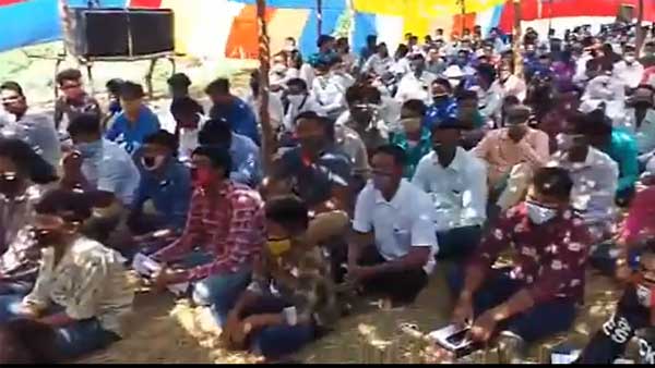 Pasters fined Rs 1lakh for prayer meeting as violating Covid19 norms in Srikakulam Pasters fined Rs 1lakh for prayer meeting as violating Covid19 norms in Srikakulam