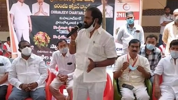 ఆక్సిజన్ సిలిండర్ల పంపిణీ అభినందనీయం : శ్రీనివాస్ గౌడ్